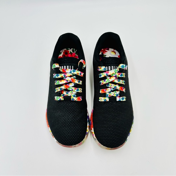 NoBull shoes Impact Daisy Trainers workout shoes black Women Size 5.5 - Picture 8 of 10